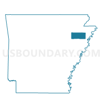Poinsett County in Arkansas